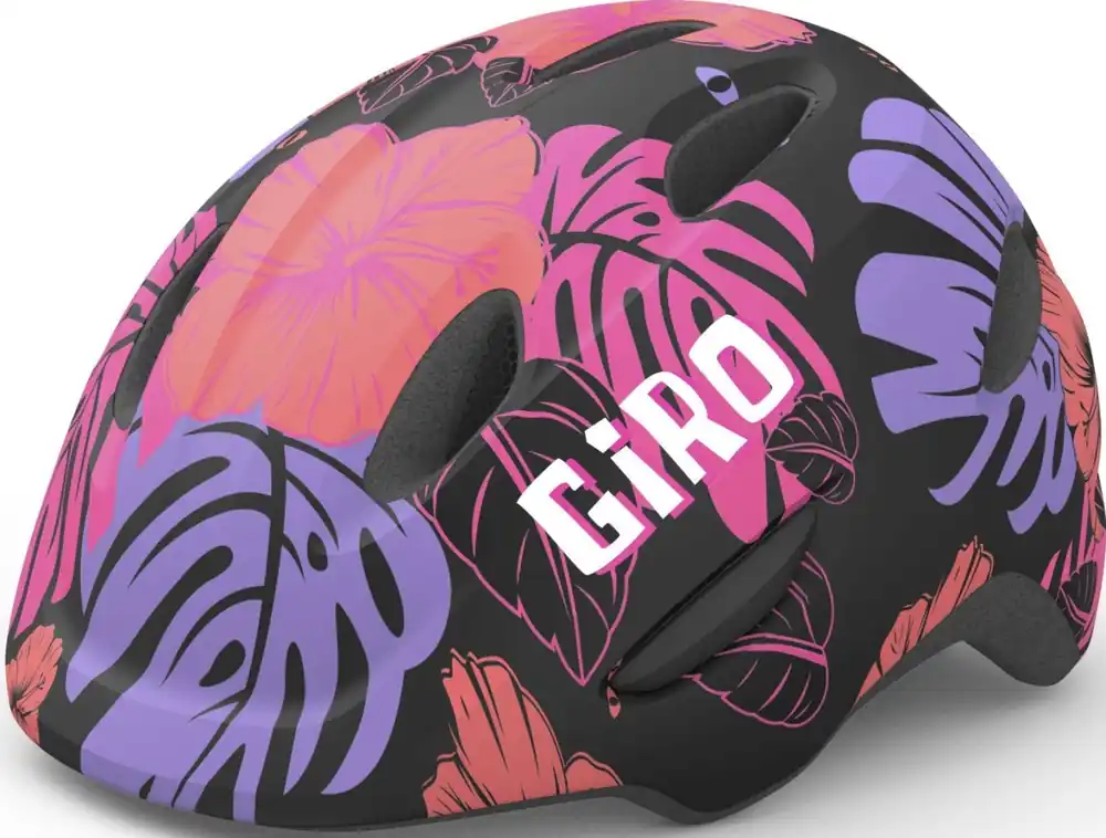 Autentický GIRO helma Scamp Mat Black Floral vel. XS