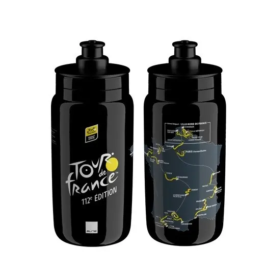 ELITE láhev FLY 550 ml, TOUR de France 25´ černá mapa Bezpečná Platba