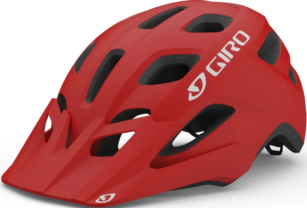 Aktuální Cyklistická helma Giro Fixture Mat Trim Red