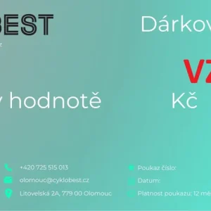 Levný POUKAZ v hodnotě 500 Kč