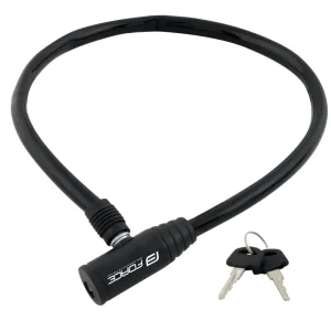 FORCE zámek F ECO kličkový bez držáku 70cm/8mm černý Akce