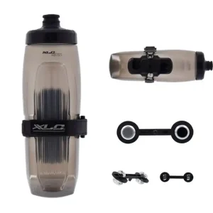 XLC láhev a pití - sada MR-S12 700 ml čirá včetně adaptéru Fidlock Akce