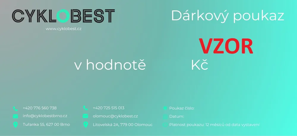 Nejprodávanější POUKAZ v hodnotě 3000 Kč