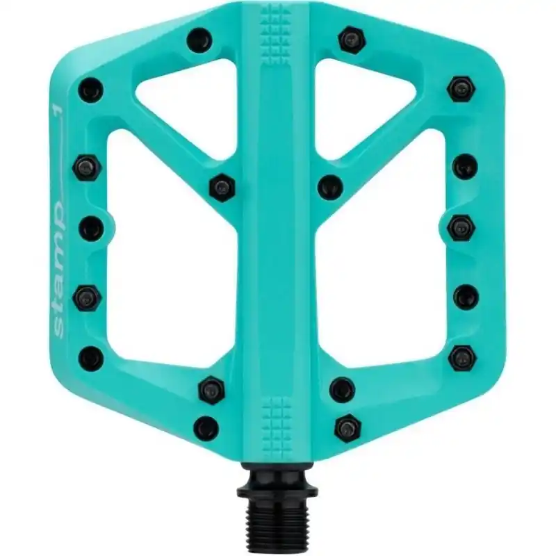 Sezónní Sleva Pedály CRANKBROTHERS Stamp 1 Small Turquoise
