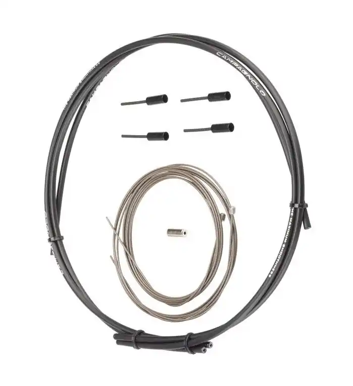Aktuální CAMPAGNOLO bowdeny+lanka ErgoPower Maximum Smoothness black sada