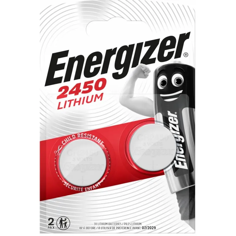 Víkendová Akce Baterie ENERGIZER CR 2450/2