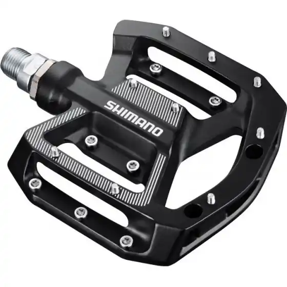 Pedály SHIMANO MTB-ostatní PD-GR500 bez zarážek bez odrazek - černé Nízká Cena