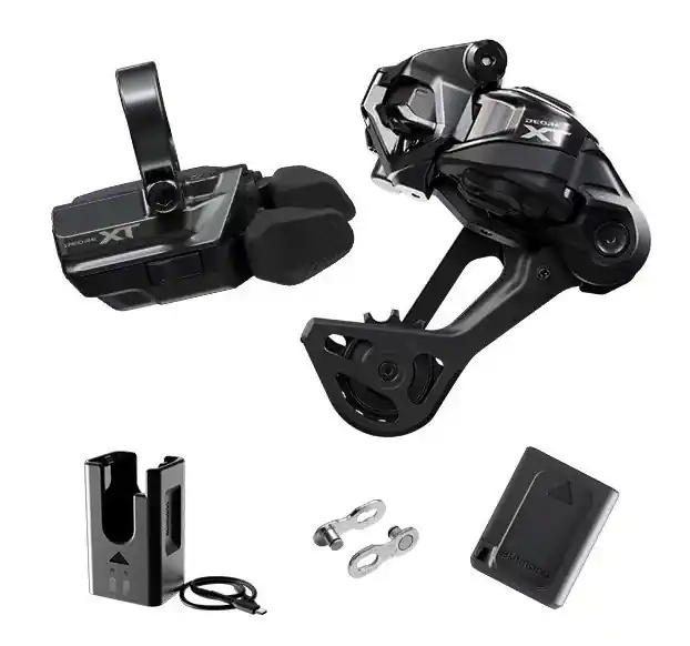 Nejlepší Cena SHIMANO UPGRADE set XT RD-M8250-R BT-DN320 EC-DN320 EC-DN100 SM-CN910-12