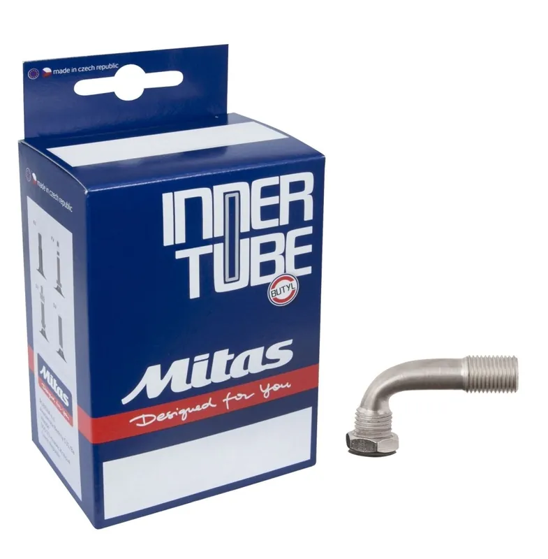 Nejlepší Cena MITAS duše 12 1,/2x1,25-1,75 AV auto ventilek 45 mm zahnutý