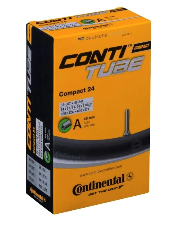 Nejprodávanější CONTINENTAL duše COMPACT 24\\" AV auto ventilek zahnutý