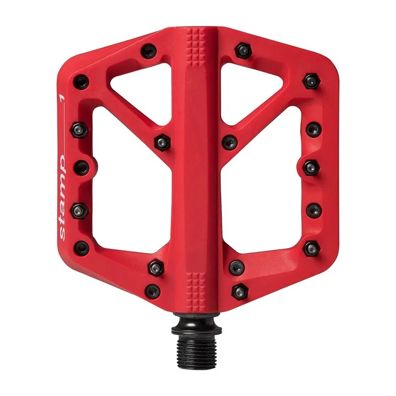 Pedály CRANKBROTHERS Stamp 1 Small Red Speciální Cena