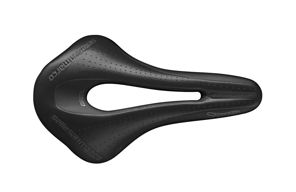 Super Cena Sedlo Shortfit Open-Fit Supercomfort Racing Wide (black/black)