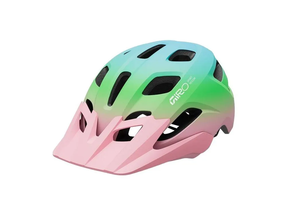 Přilba na kolo GIRO Tremor Child mat light pink-green fade Výhodná Nabídka