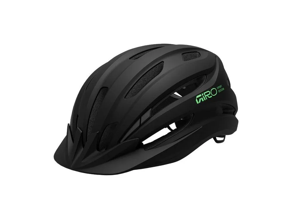 Přilba na kolo GIRO Register II Youth mat black-vivid green Jen Po Omezenou Doba