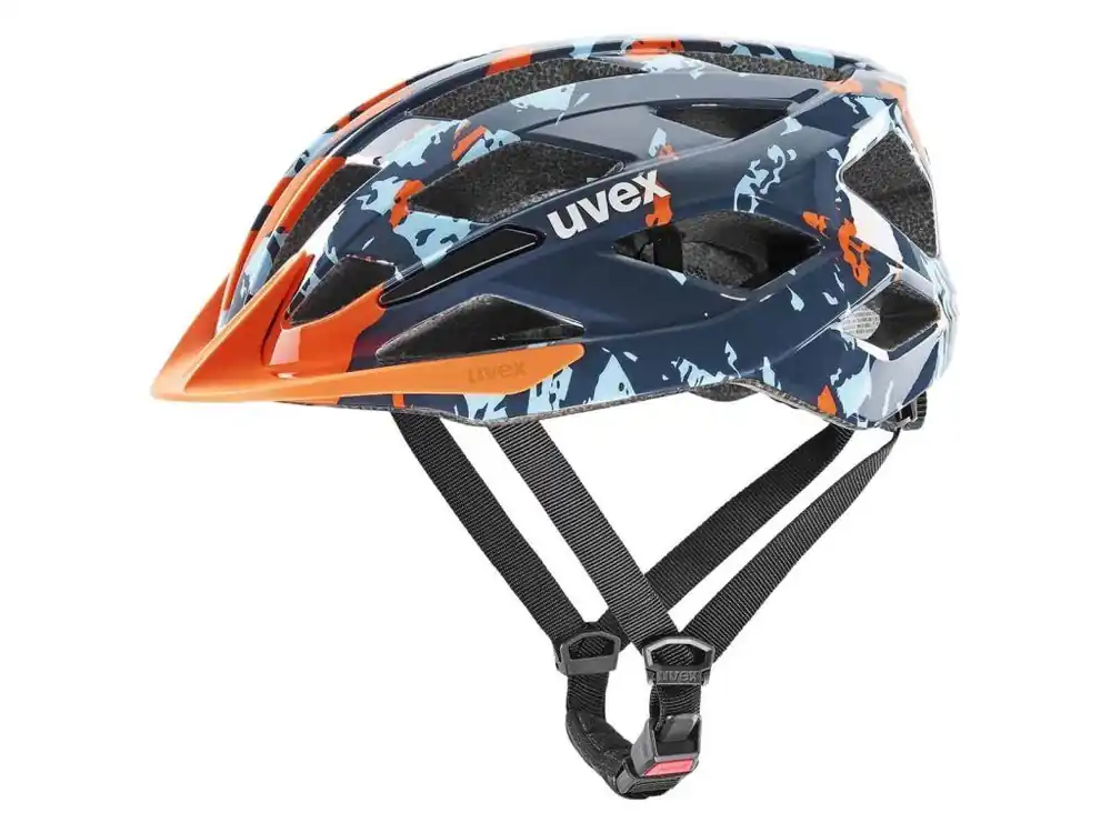 Cenový Hit Přilba na kolo UVEX Air Wing 2 papaya-bubble blue