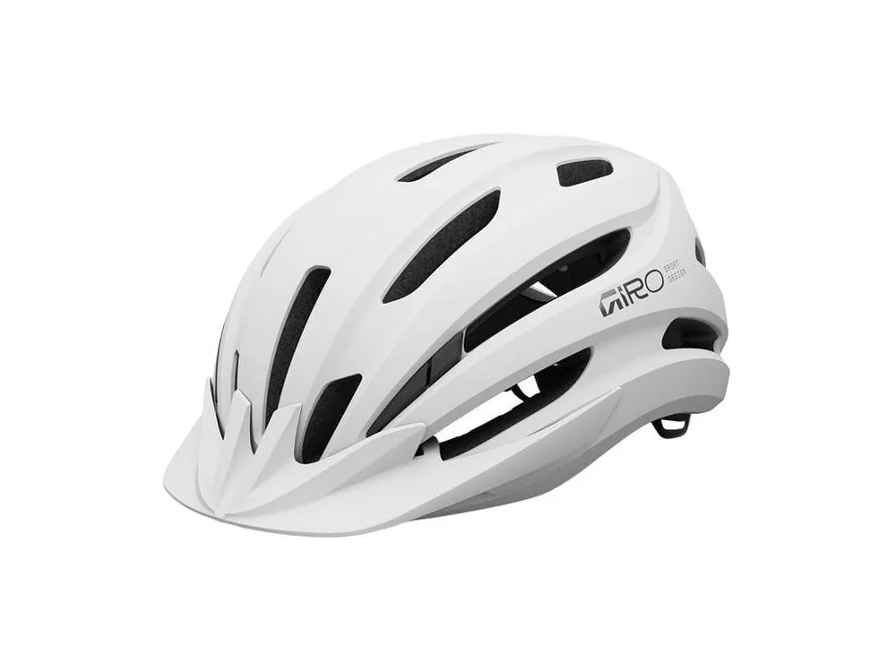 Výprodej Přilba na kolo GIRO Register II W mat white-chrome