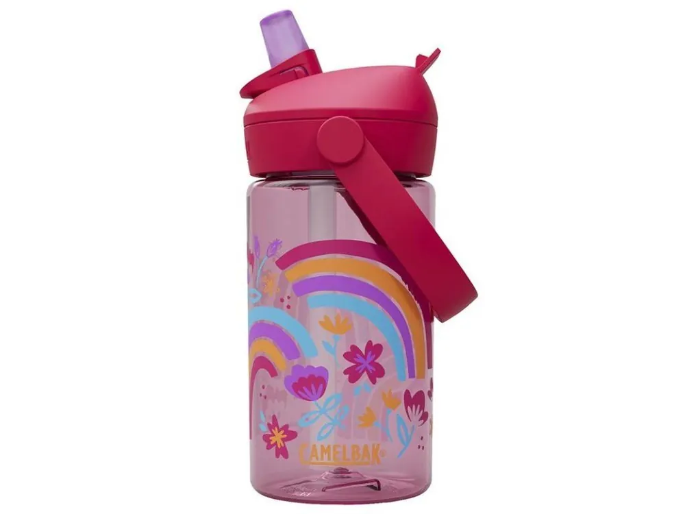 Lahev na kolo CAMELBAK Thrive Flip Straw Kids 400 ml rainbow floral Cenová Bomba