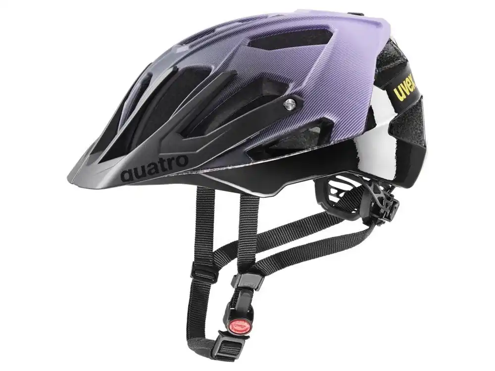 Sezónní Sleva Přilba na kolo UVEX Quatro CC lilac-black mat