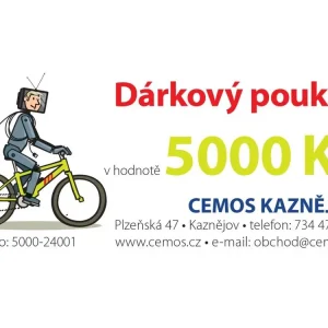 Expresní Doručení Dárková poukázka 5.000,-Kč