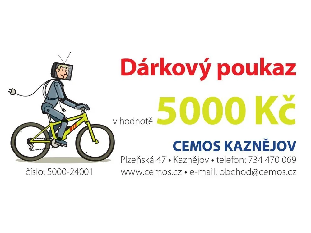 Expresní Doručení Dárková poukázka 5.000,-Kč
