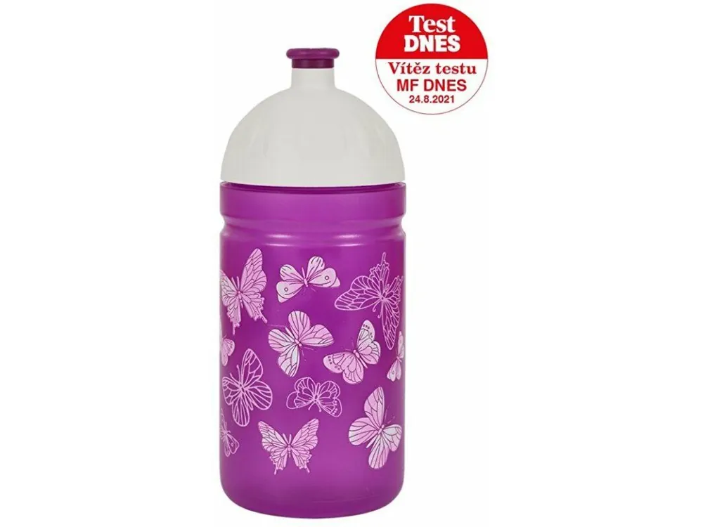 Lahev na kolo R+B Zdravá lahev 500ml motýli Horká Nabídka