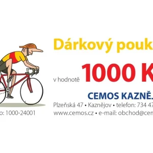 Pouze Dnes Dárková poukázka 1.000,-Kč