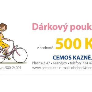 Přímo Od Výrobce Dárková poukázka 500,-Kč