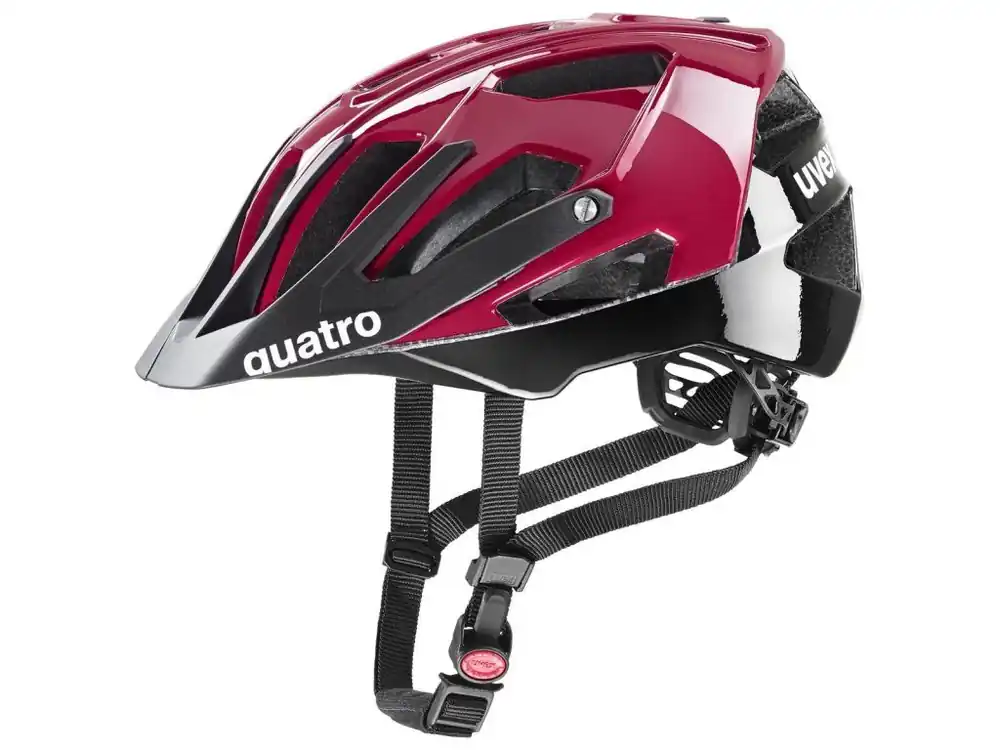Ihned K Objednání Přilba na kolo UVEX Quatro ruby red-black