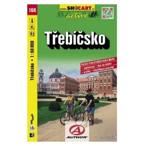 Mapa SHOCART č. 166 Třebíčsko - cyklo 1 : 60 000 Ověřený