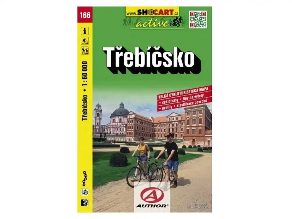 Mapa SHOCART č. 166 Třebíčsko - cyklo 1 : 60 000 Ověřený