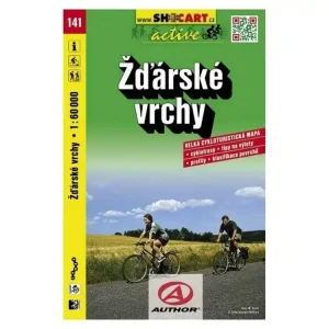Mapa SHOCART č. 141 Žďárské vrchy - cyklo 1 : 60 000 Vysoce Kvalitní