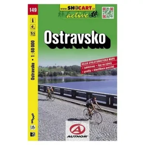 Mapa SHOCART č. 149 Ostravsko - cyklo 1 : 60 000 Nízká Cena