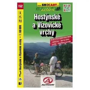 Mapa SHOCART č. 152 Hostýnské a Vizovické vrchy - cyklo 1 : 60 000 Nejlepší Cena