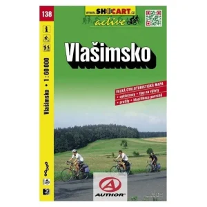 Mapa SHOCART č. 138 Vlašimsko - cyklo 1 : 60 000 Sezónní Sleva