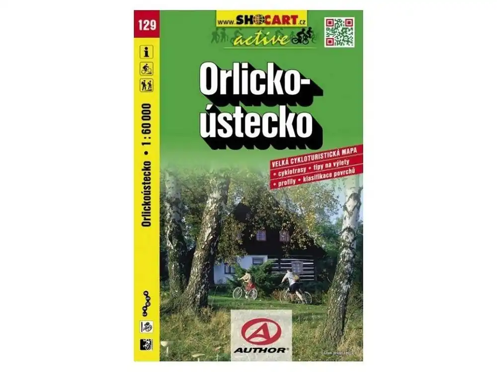 Mapa SHOCART č. 129 Orlickoústecko - cyklo 1 : 60 000 Oblíbený