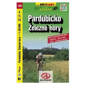 Sezónní Sleva Mapa SHOCART č. 128 Pardubicko, Železné hory - cyklo 1 : 60 000