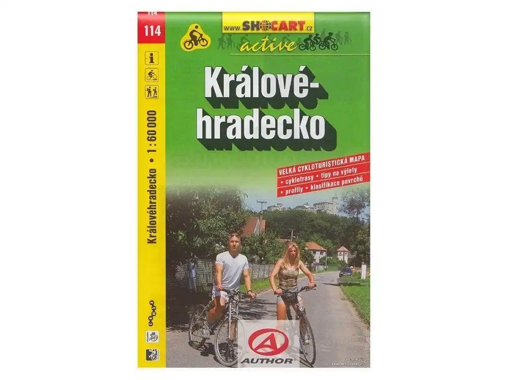 Mapa SHOCART č. 114 Královéhradecko - cyklo 1 : 60 000 Koupit Online