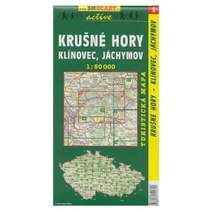 Mapa SHOCART č. 006 Krušné hory - turistická 1 : 50 000 Omezená Nabídka
