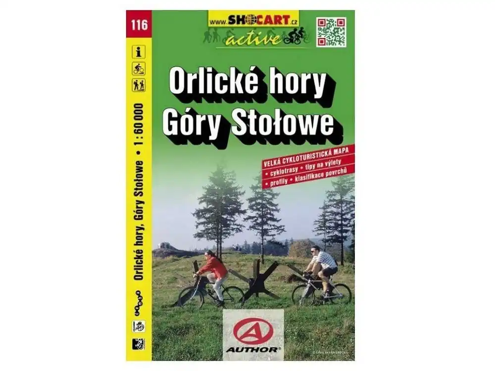 Novinka Mapa SHOCART č. 116 Orlické hory - cyklo 1 : 60 000