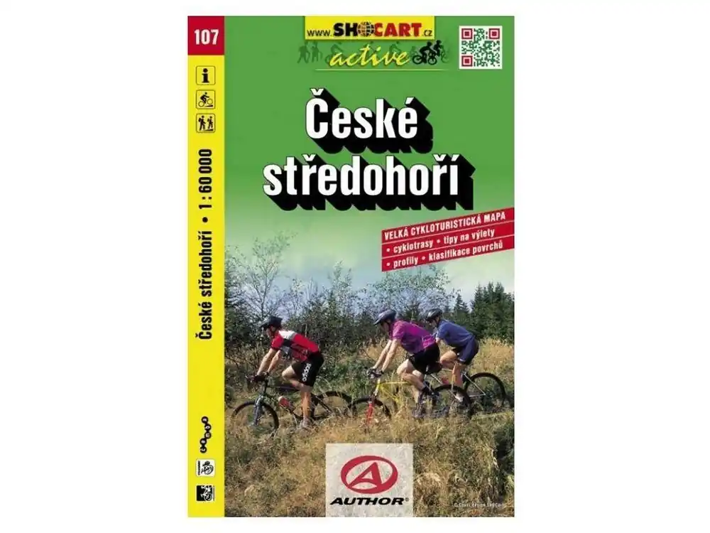 Mapa SHOCART č. 107 České středohoří - cyklo 1 : 60 000 Zlevněný