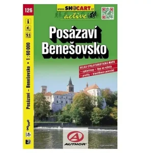 Aktuální Mapa SHOCART č. 126 Posázaví, Benešovsko - cyklo 1 : 60 000
