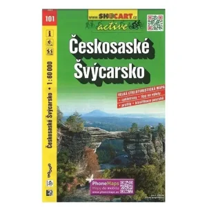 Mapa SHOCART č. 101 Českosaské Švýcarsko - cyklo 1 : 60 000 Koupit Online