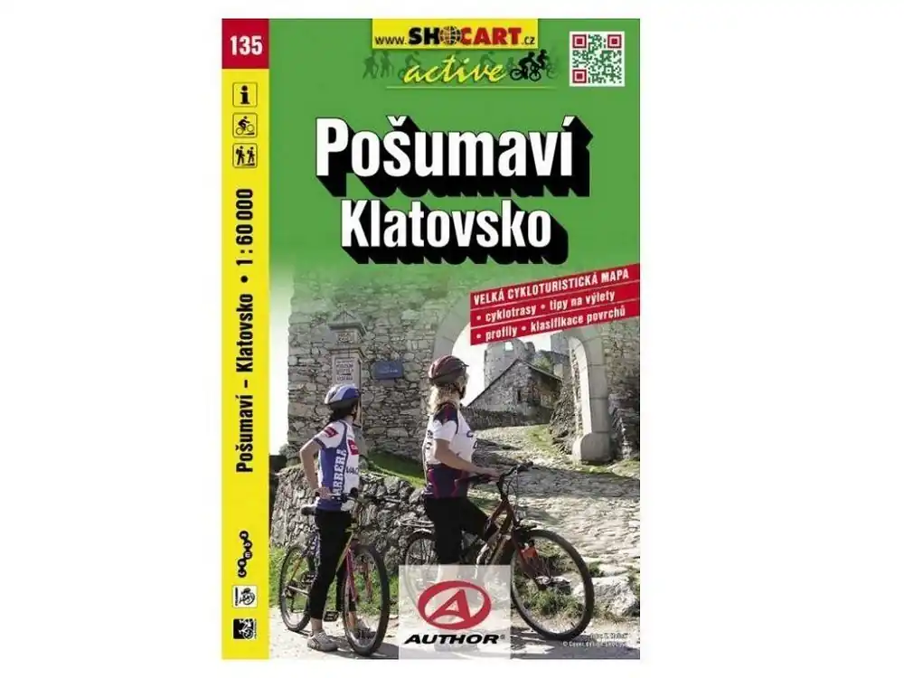 Kup Teď Mapa SHOCART č. 135 Pošumaví-Klatovsko - cyklo 1 : 60 000