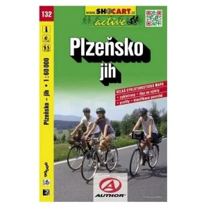 Mapa SHOCART č. 132 Plzeňsko-jih - cyklo 1 : 60 000 Zlevněný
