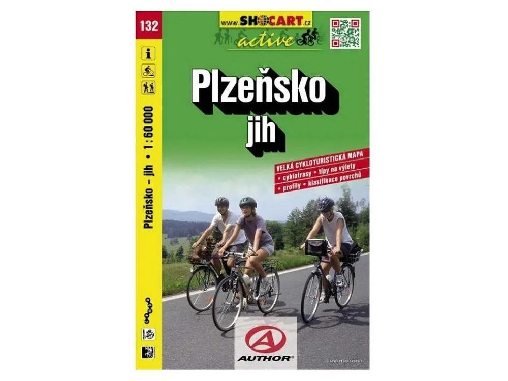 Mapa SHOCART č. 132 Plzeňsko-jih - cyklo 1 : 60 000 Zlevněný