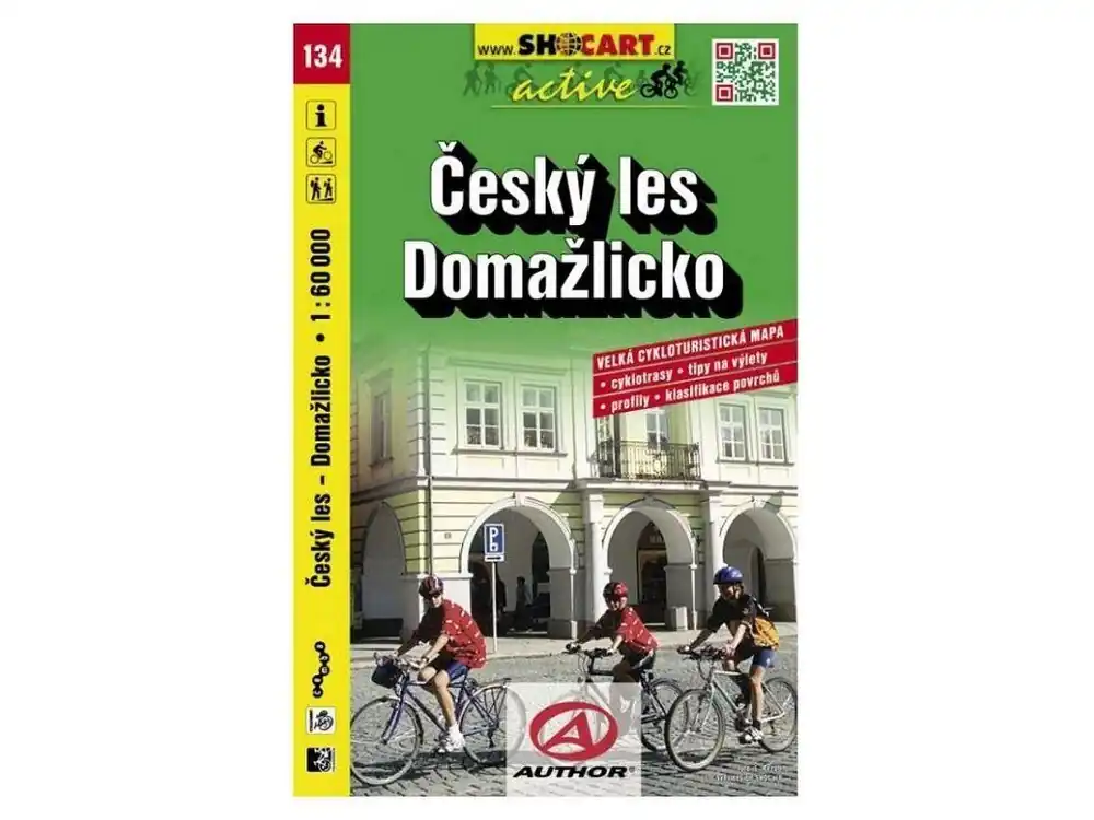 Hit Sezóny Mapa SHOCART č. 134 Český les-Domažlicko - cyklo 1 : 60 000
