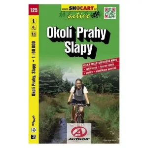 Zlevněný Mapa SHOCART č. 125 okolí Prahy - Slapy - cyklo 1 : 60 000