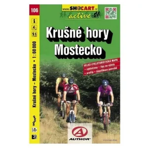Cenově Výhodný Mapa SHOCART č. 106 Krušné hory, Mostecko - cyklo 1 : 60 000