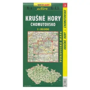 Mapa SHOCART č. 007 Krušné hory, Chomutovsko - turistická 1 : 50 000 Dokud Zásoby Vydrží