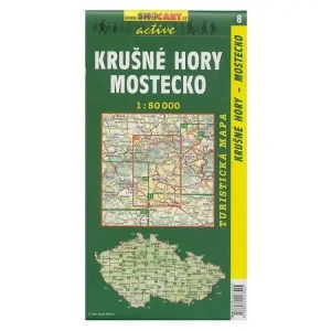 Mapa SHOCART č. 008 Krušné hory, Mostecko - turistická 1 : 50 000 Ověřený